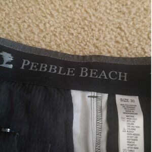 Pebble Beach Mens Performance Golf Shorts Size 30